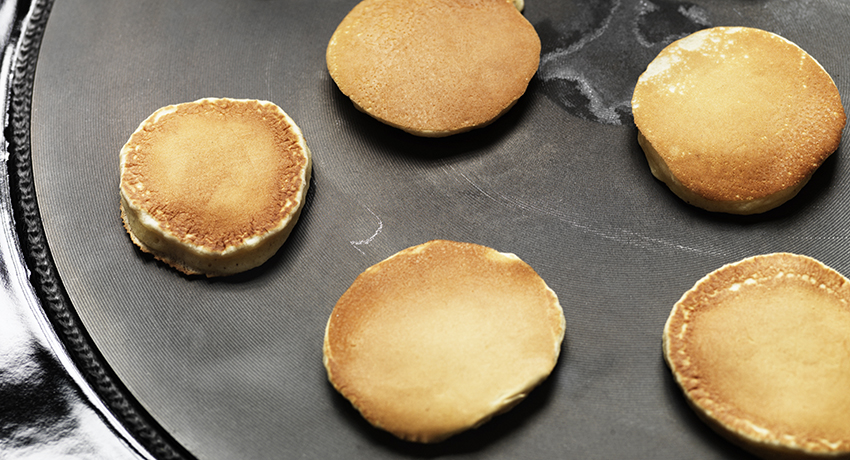 Drop scones on the AGA