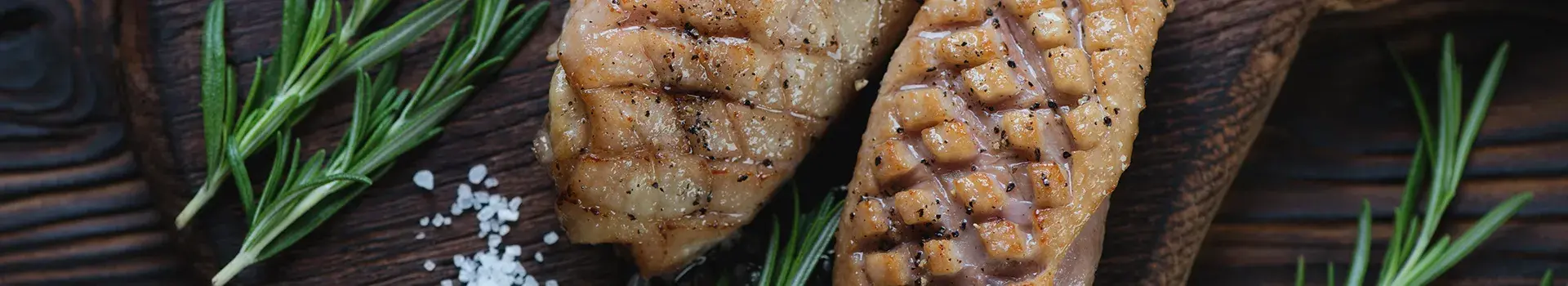 AGA Pan Fried Duck Breast with Red Wine Sauce