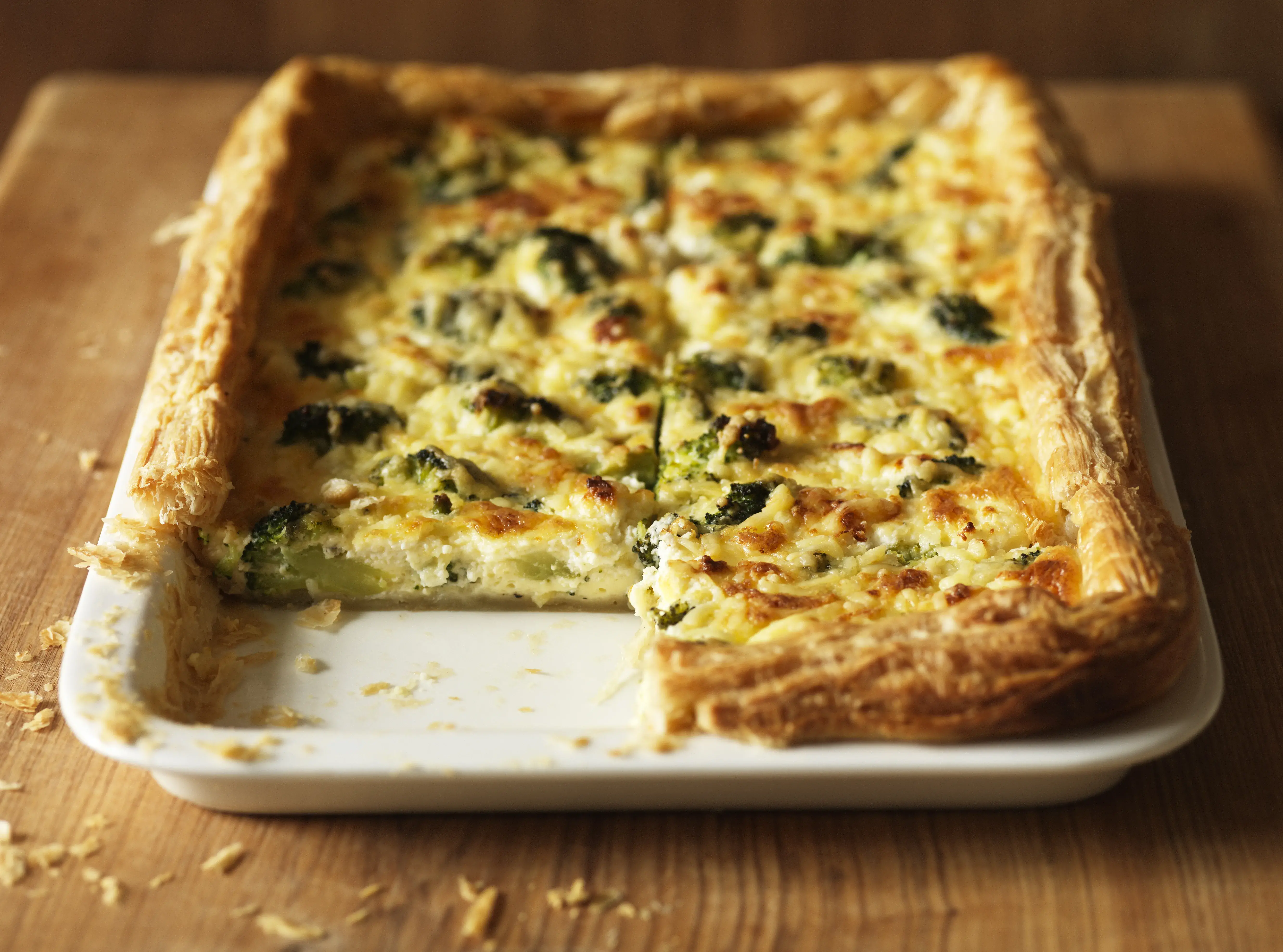 Leek & Gruyere Tart