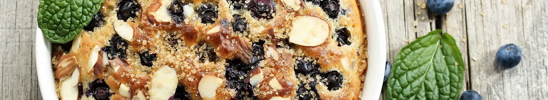 Blueberry and Almond Cake