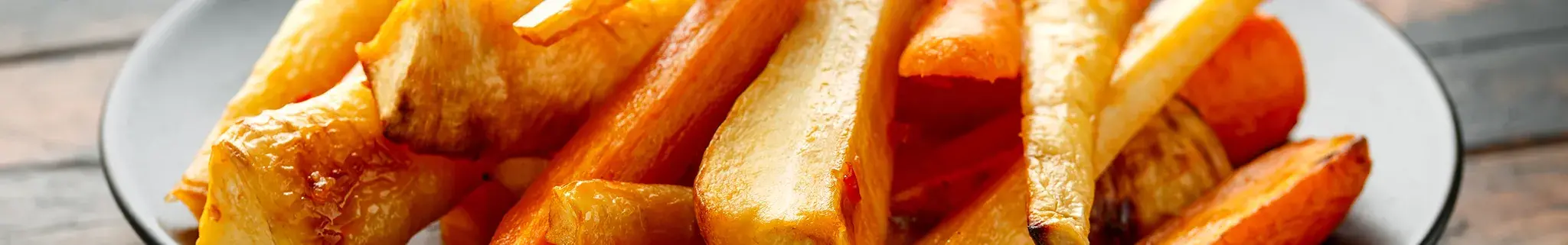 Roasted root vegetables 