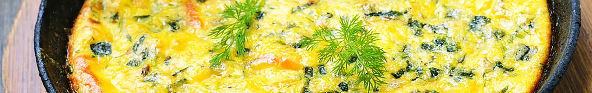 Shropshire Blue Cheese and Vegetable Frittata 