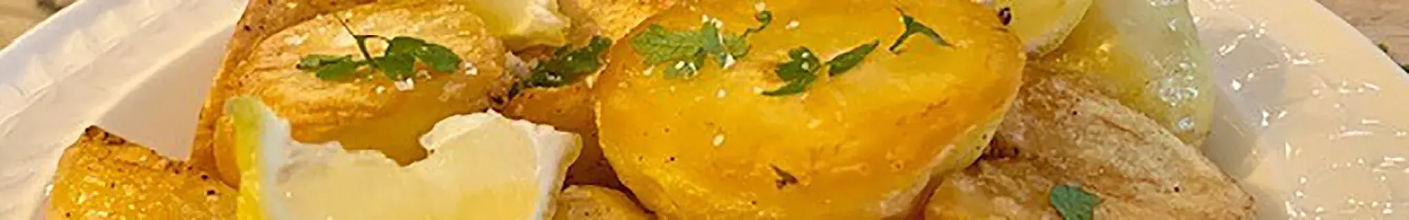 Roast potatoes