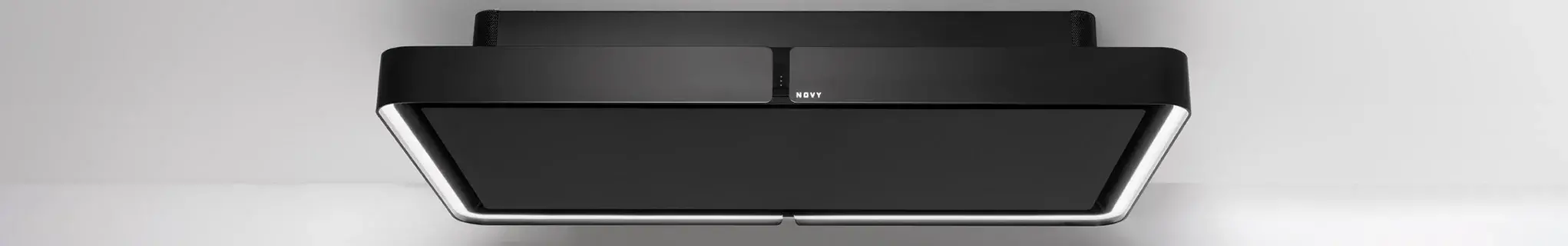 Novy Cloud Built-in Cooker Hood in Black