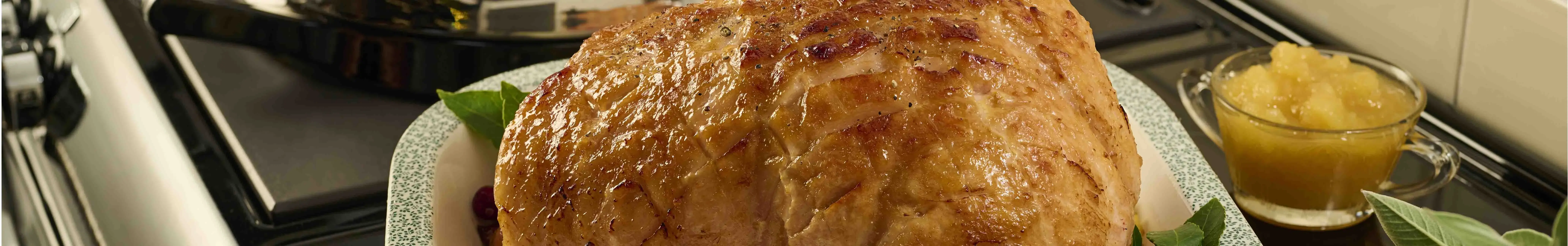 Roast Gammon with Caramelised Apples