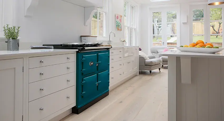 AGA Total Control in new Salcombe Blue 