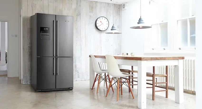 The AGA 4-Door Deluxe American style Fridge-Freezer