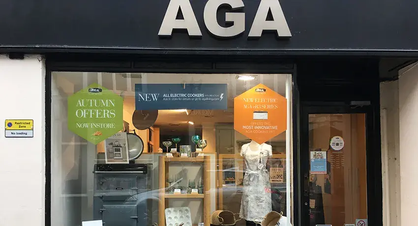 AGA shop in Cirencester