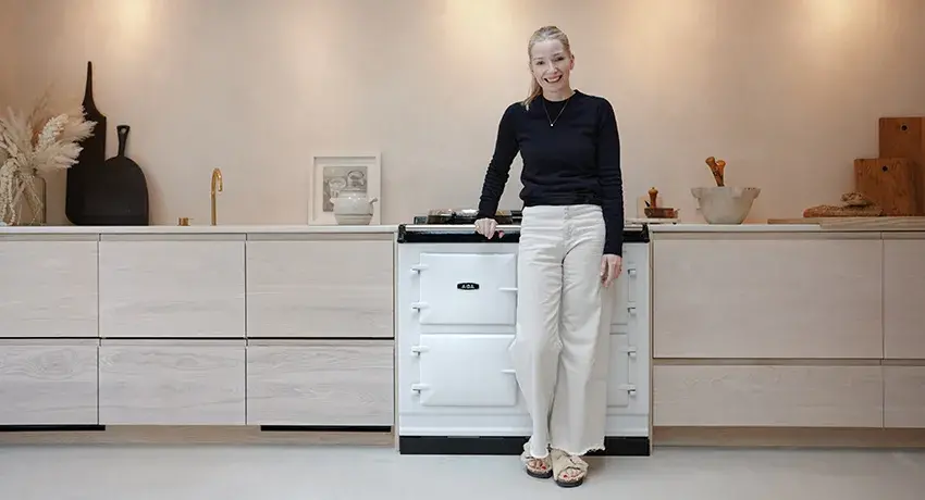 Louisa Grey with AGA 7 Series 100 at House of Grey