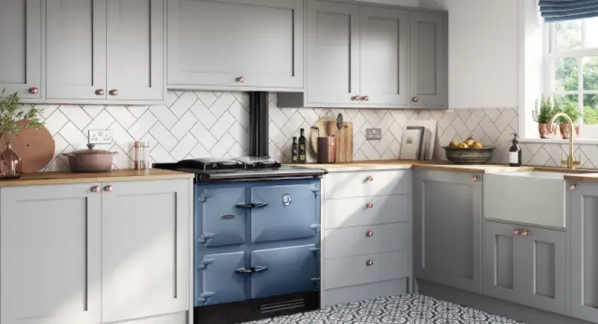 Rayburn Heatranger in Dartmouth Blue