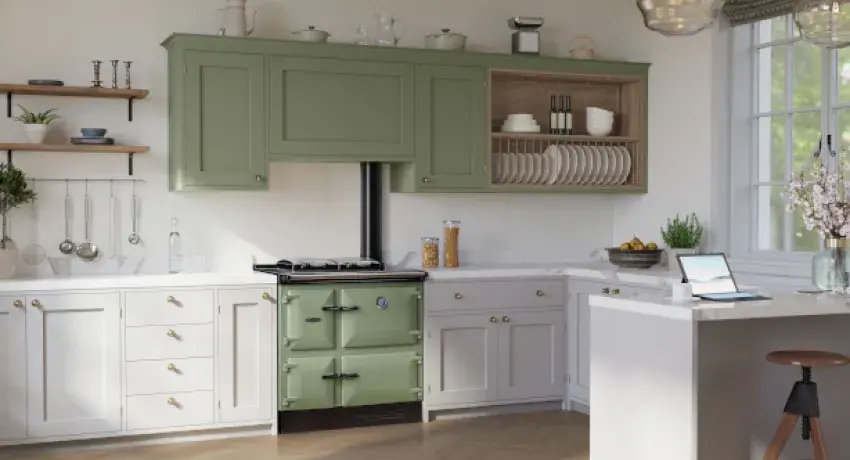 Rayburn Heatranger in Olivine
