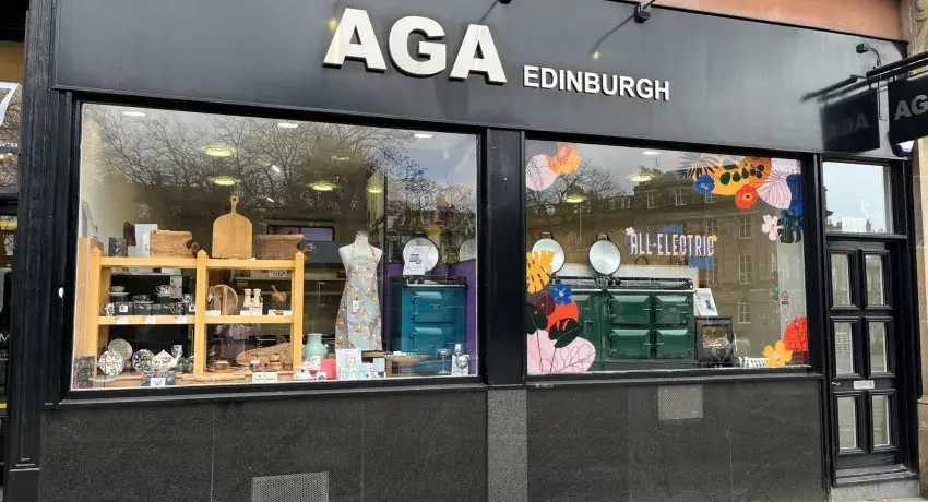 AGA Edinburgh Store Exterior