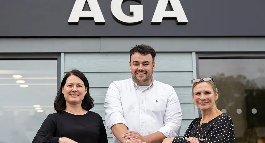 Staff at AGA Oundle