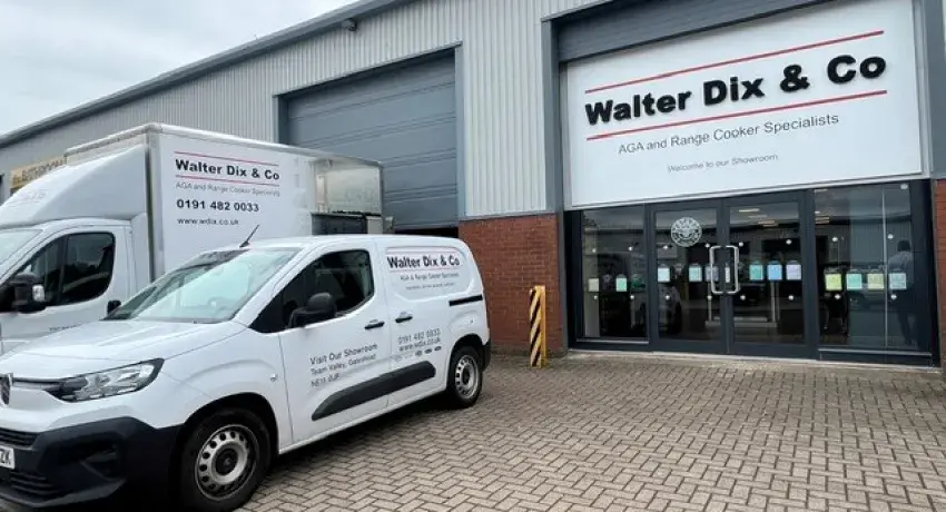 Walter Dix shop front & Vans