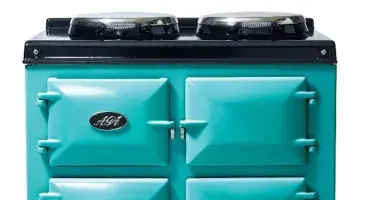 The AGA Dual Control in the Tiffany Blue shade