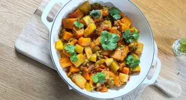 Parsi Sweet and Sour Vegetable Ishtoo 