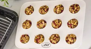 Sage, Apple and Pomegranate Stuffing