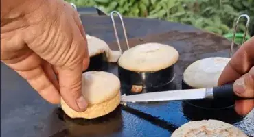 Sourdough Crumpets - AGA Outdoors x Shropshire Lad