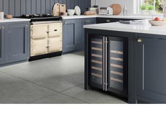 AGA Undercounter Wine Cabinet in Black