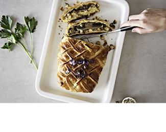Mushroom wellington 