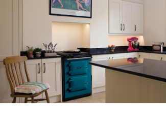 AGA Mini in Salcombe Blue