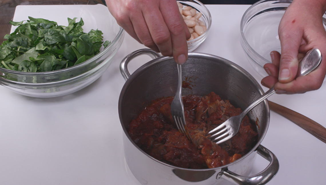Cook lamb shanks on the AGA 60