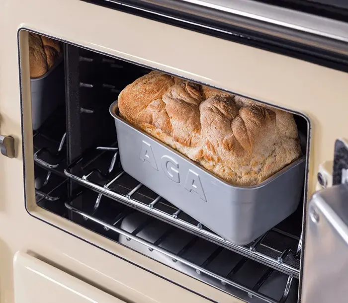 AGA food cooked in cast-iron ovens 