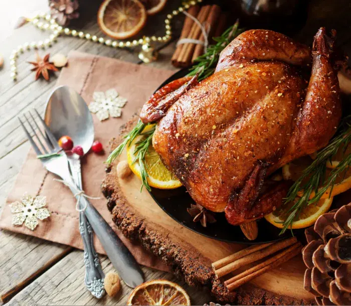 Roast turkey or chicken