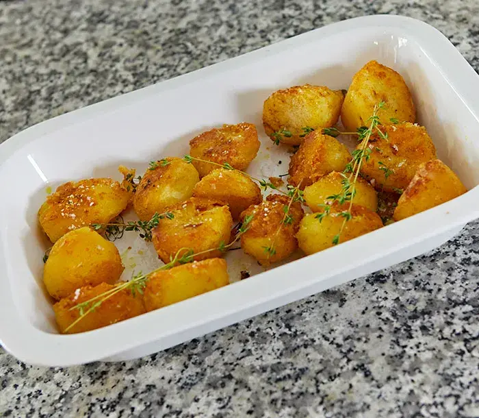 Roast potatoes 