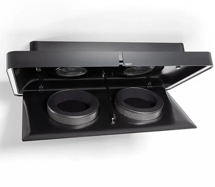 Novy Cloud cooker hood open