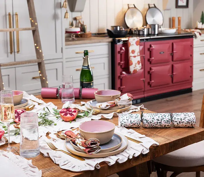 The festive table