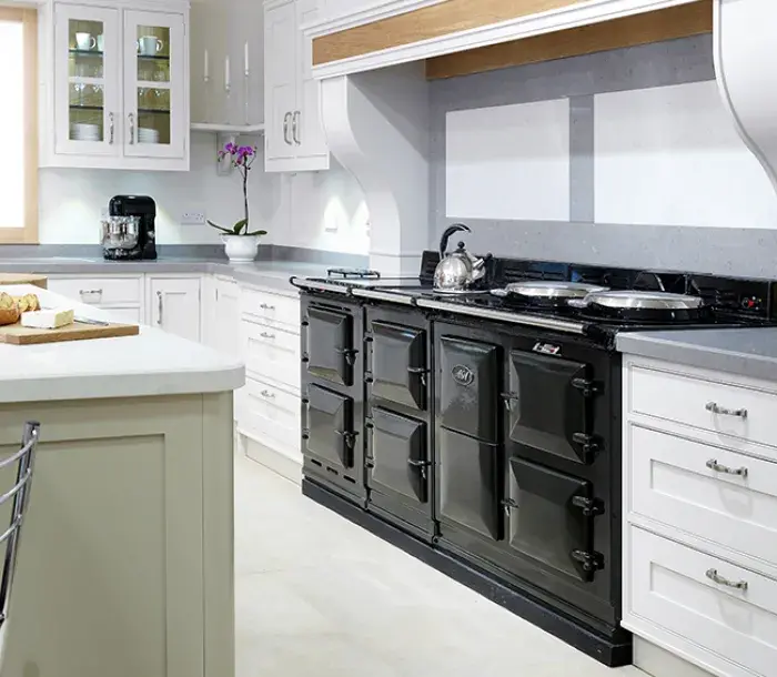 AGA 30-amp electric 5 oven cooker