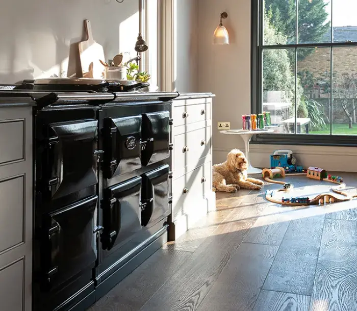 AGA 5-oven Total Control in Black 