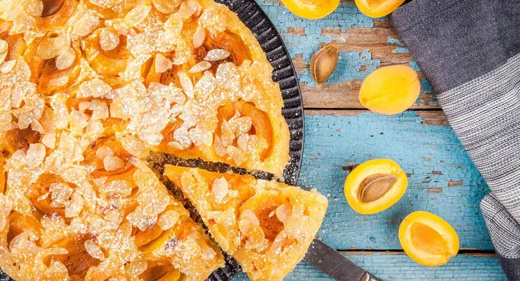 Apricot Flan 