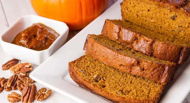 Pumpkin and Pecan Bread 