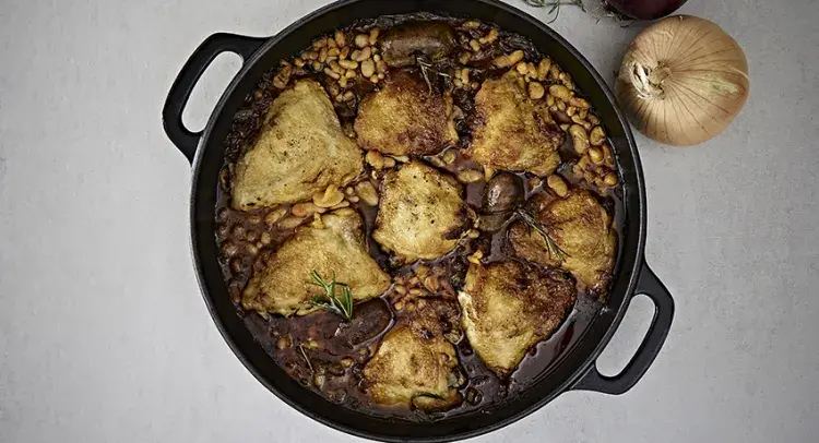 Chicken Cassoulet Style One Pot