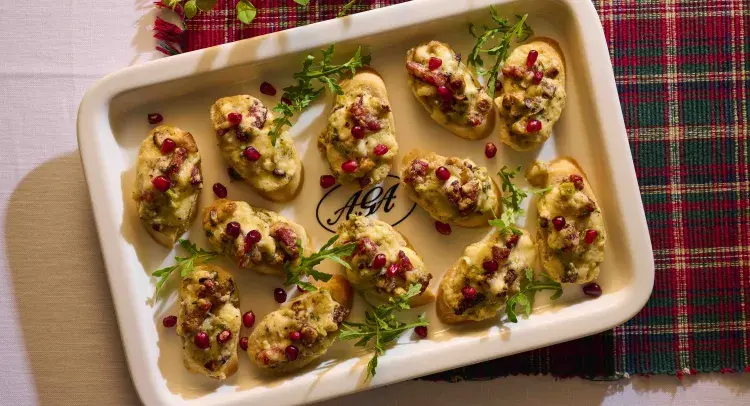 Christmas Crostini 