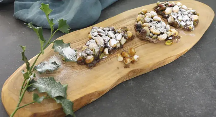 Festive Fruit and Nut Caramel Crunch