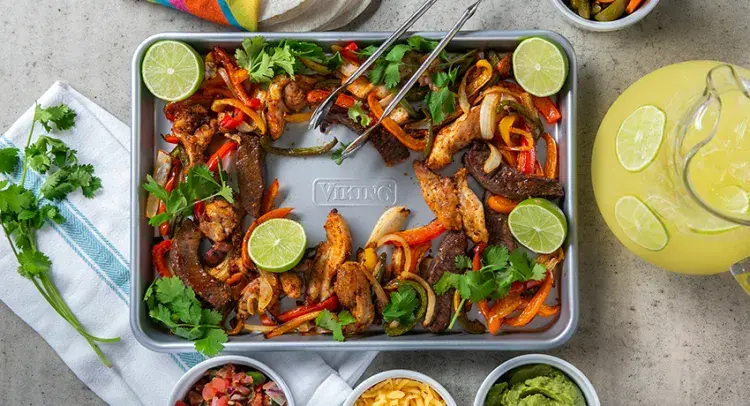 Oven Baked Chicken Fajitas