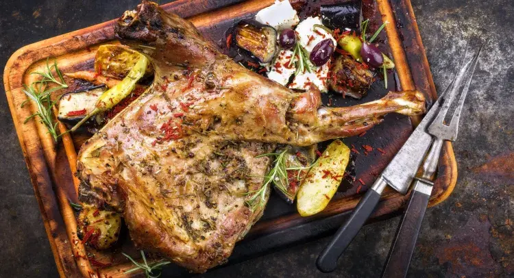 Slow Roasted Lamb Shoulder
