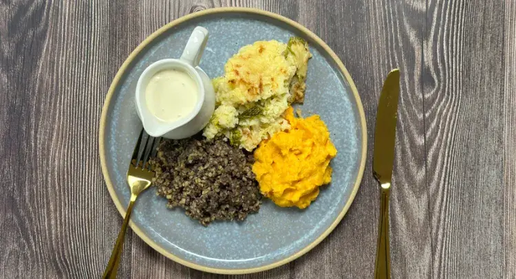 Burns night supper 